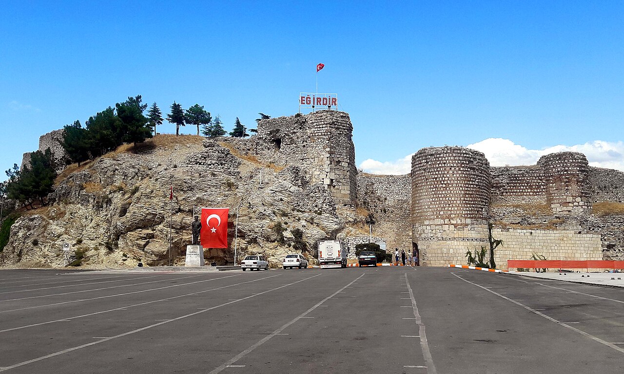 Eğirdir Castle in Turkey