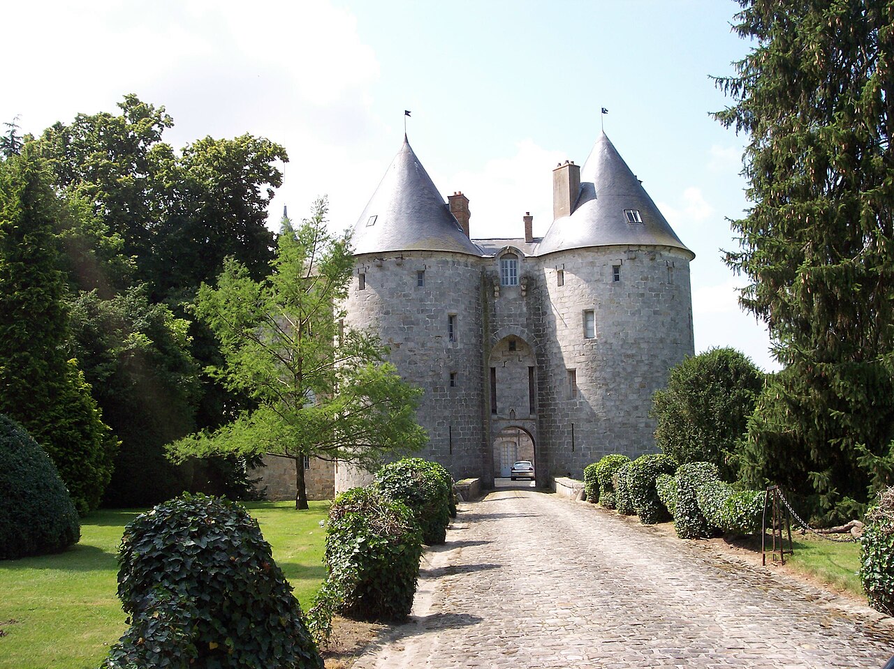Château de la Grange-Bléneau in France