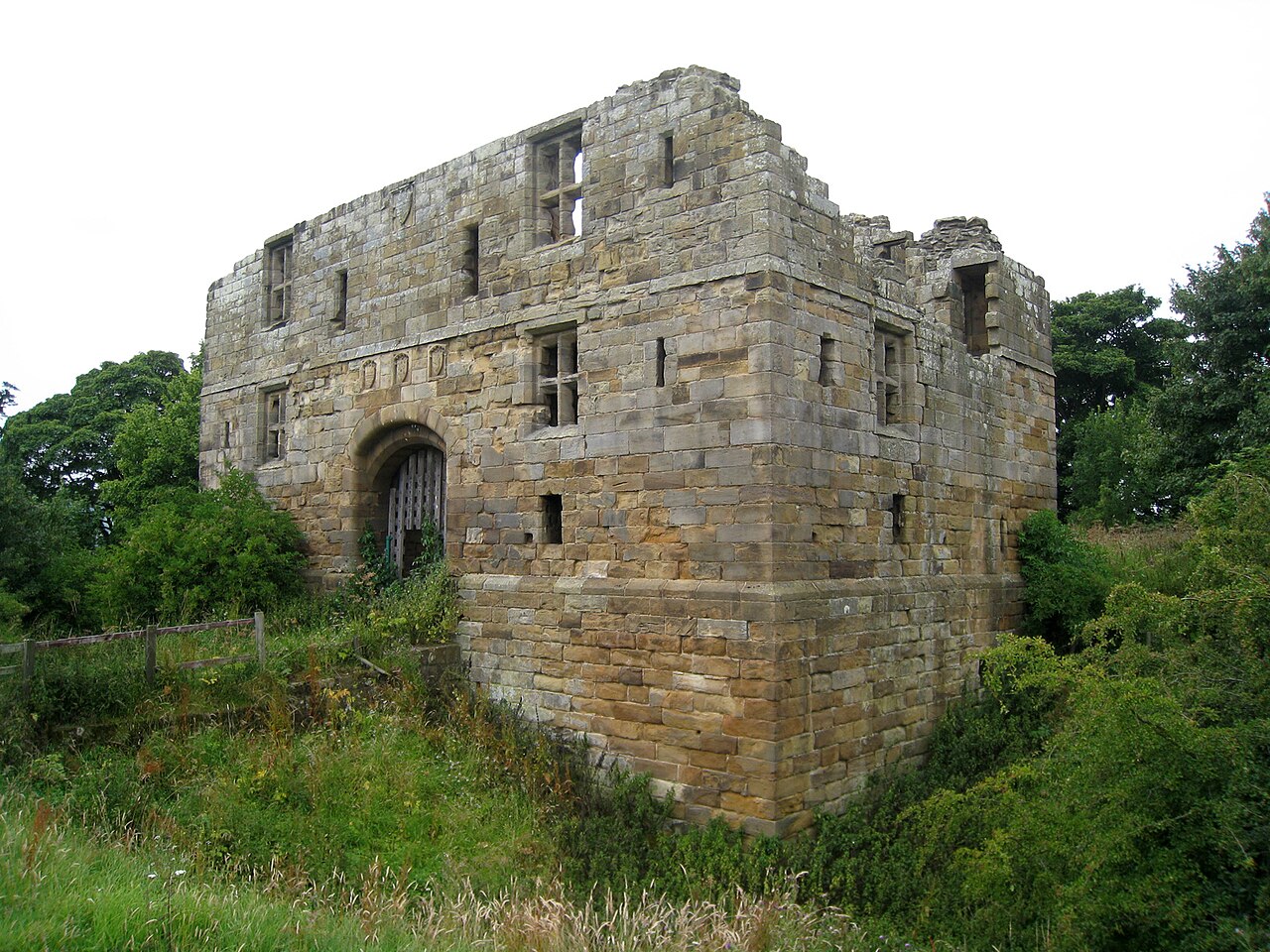 Whorlton Castle en Inglaterra