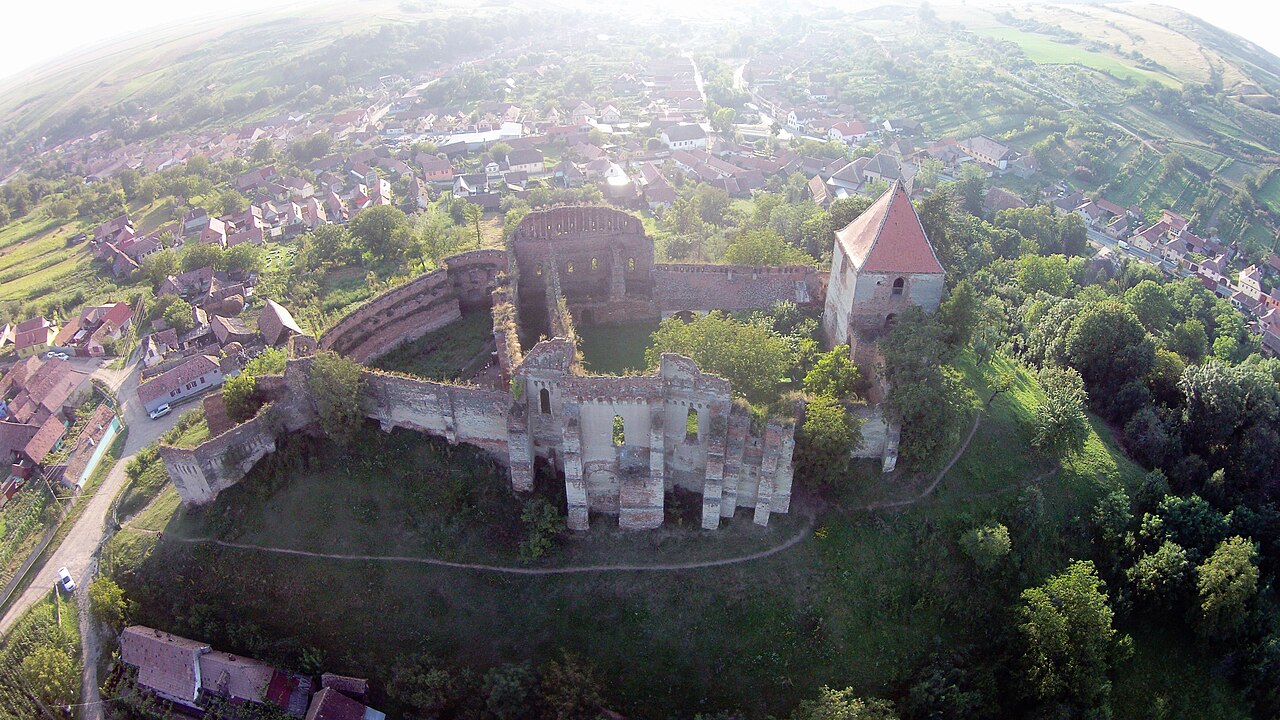 Slimnic fortress in Romania