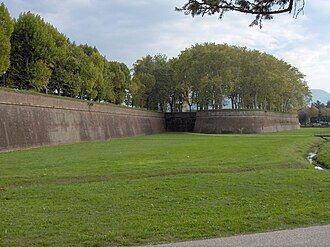 City walls of Lucca
