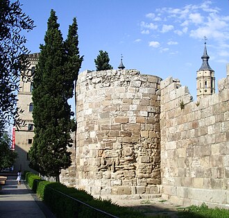 Ancient Roman wall of Zaragoza