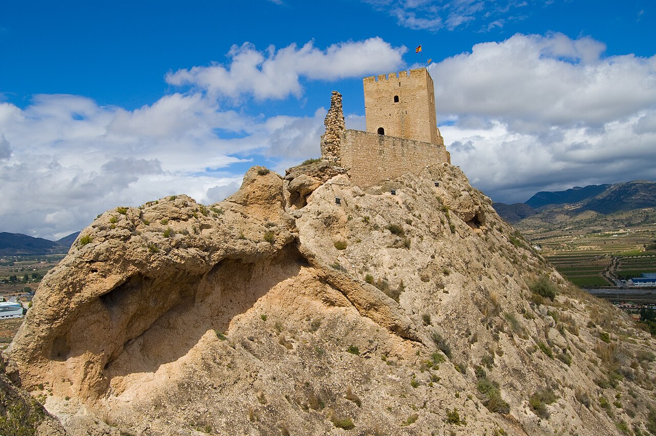 Castillo de Sax in Spain
