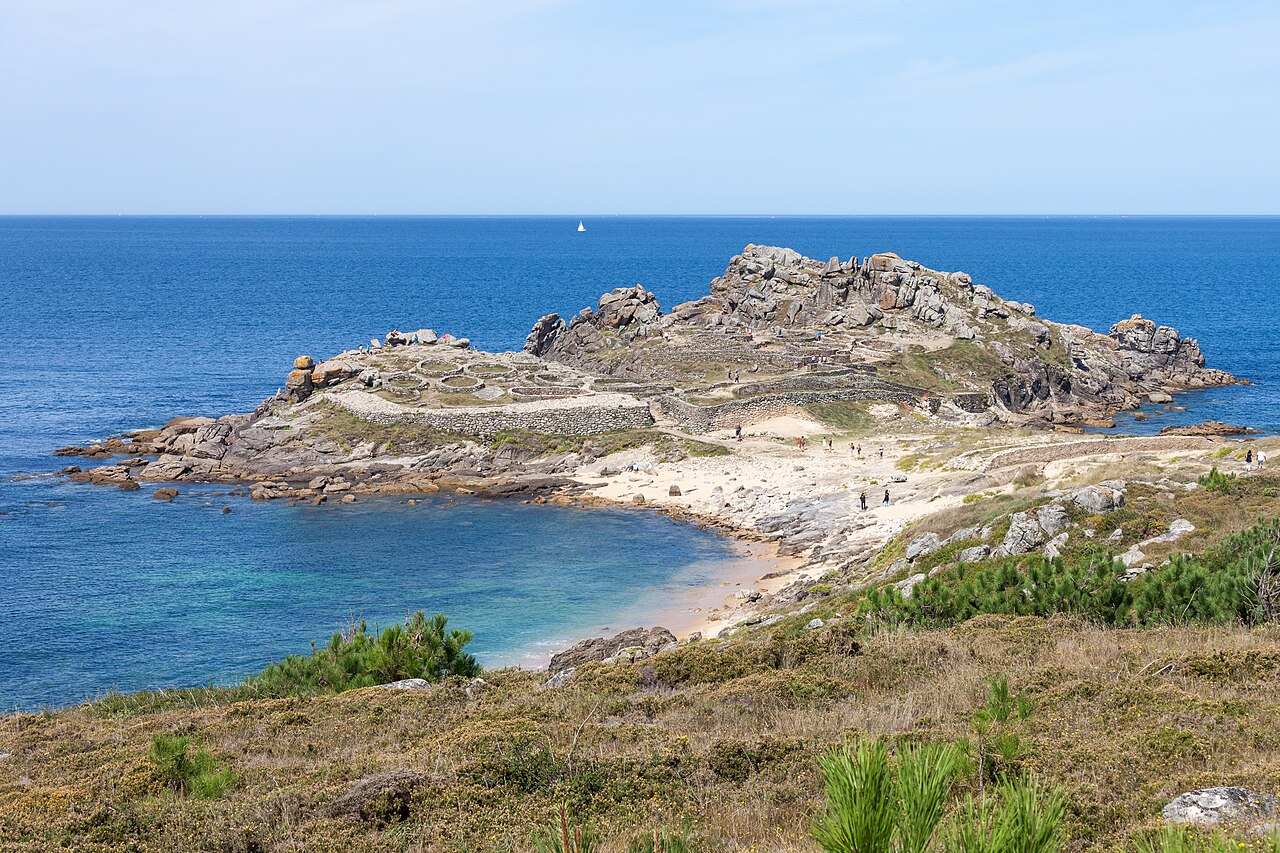 Castro of Baroña in Spain