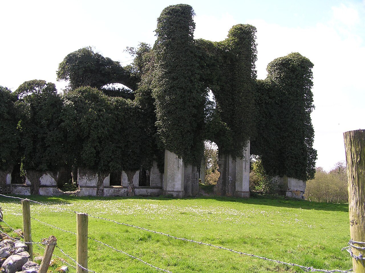 Moydrum Castle in Ireland