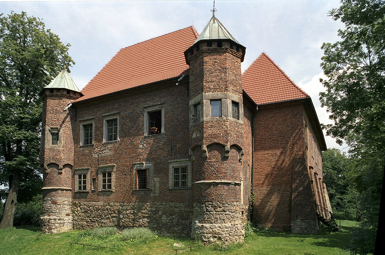 Burg Dębno in Polen