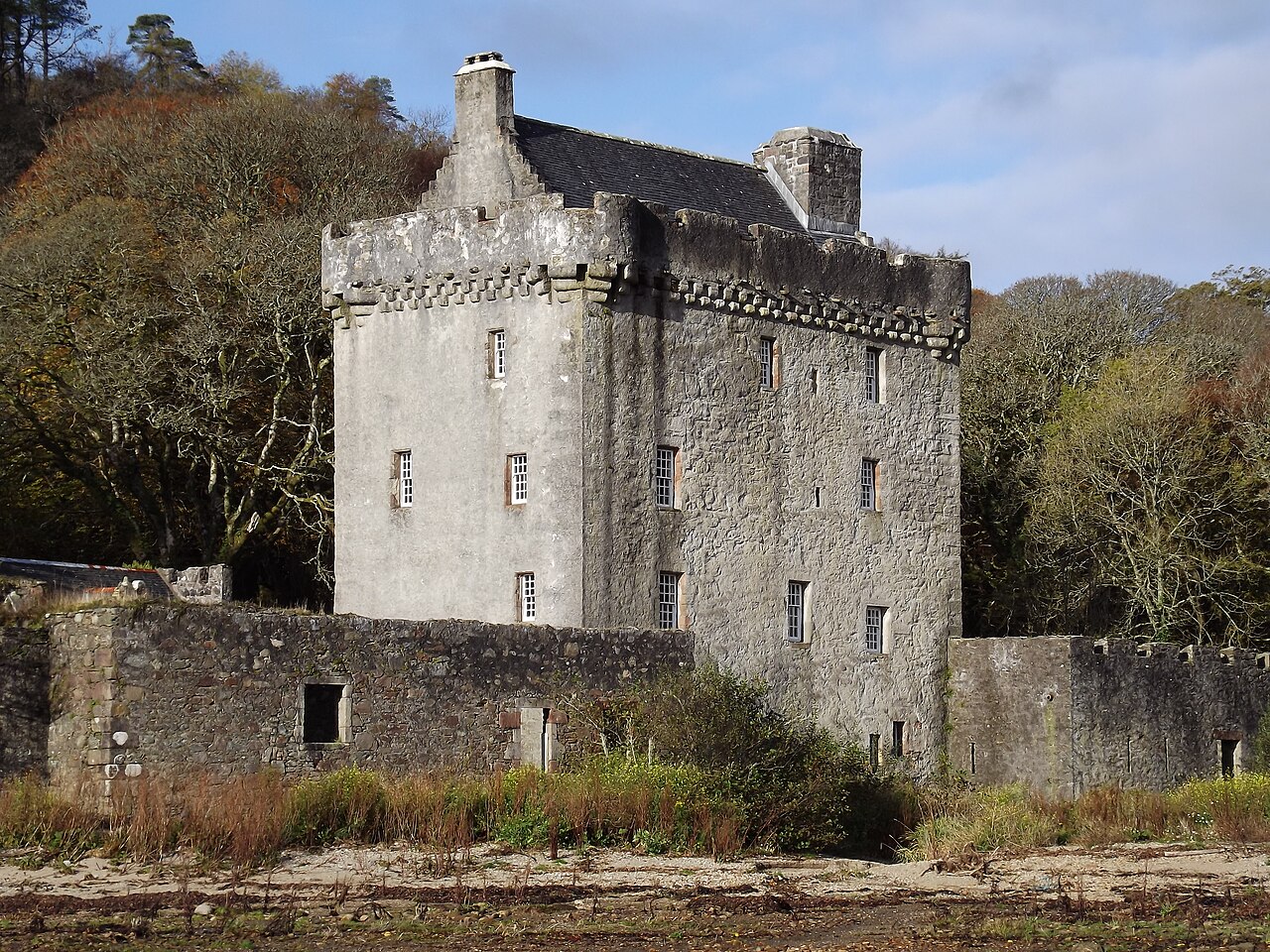 Saddell Castle en Escocia