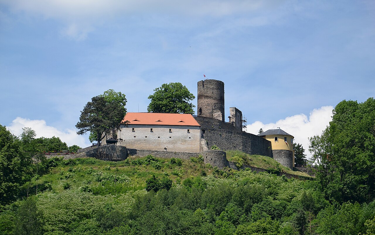 Svojanov Castle in the Czech Republic