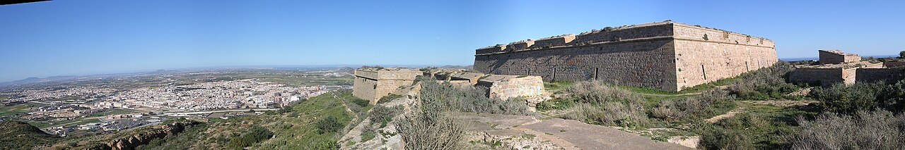 Castle of La Atalaya in Spain