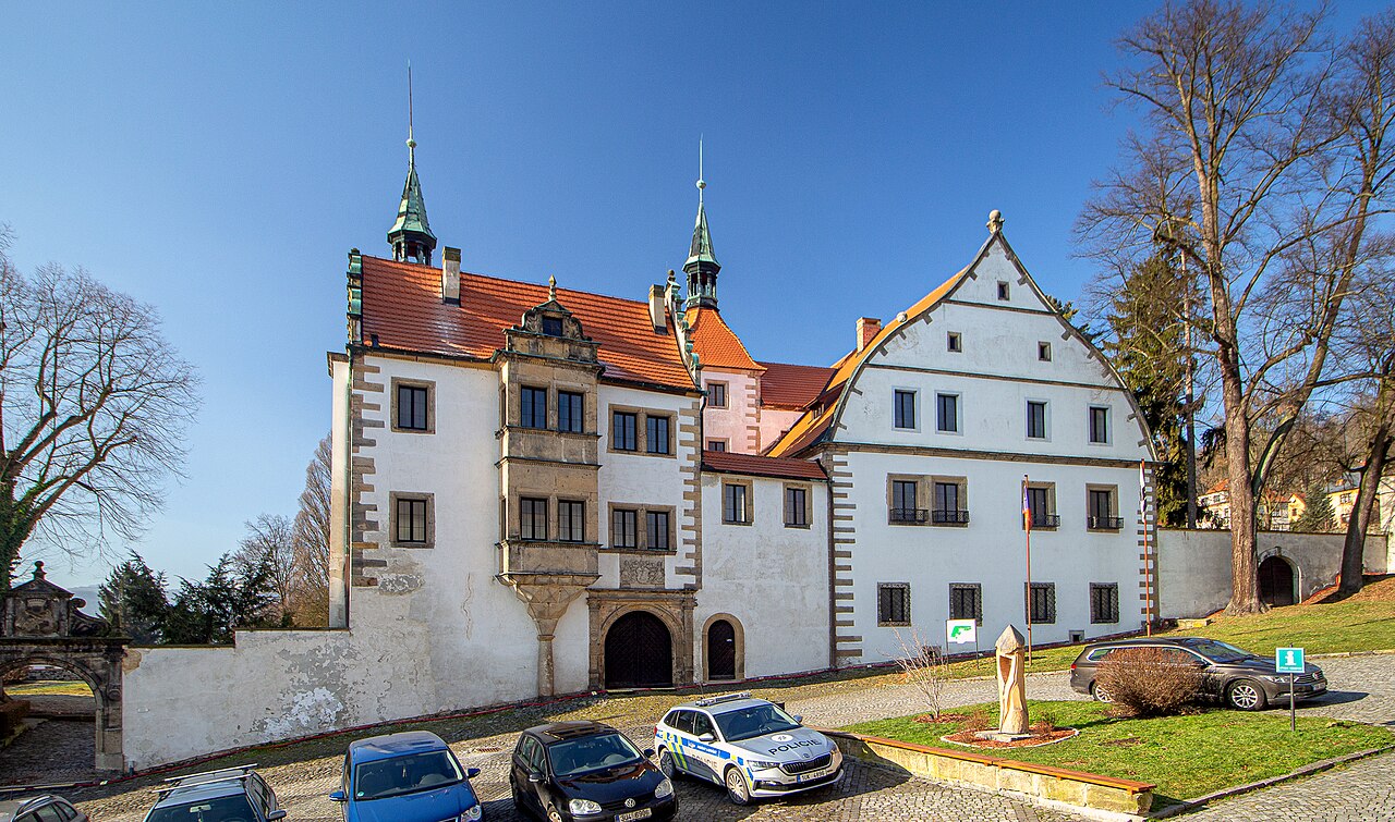 Benešov nad Ploučnicí Castle in the Czech Republic