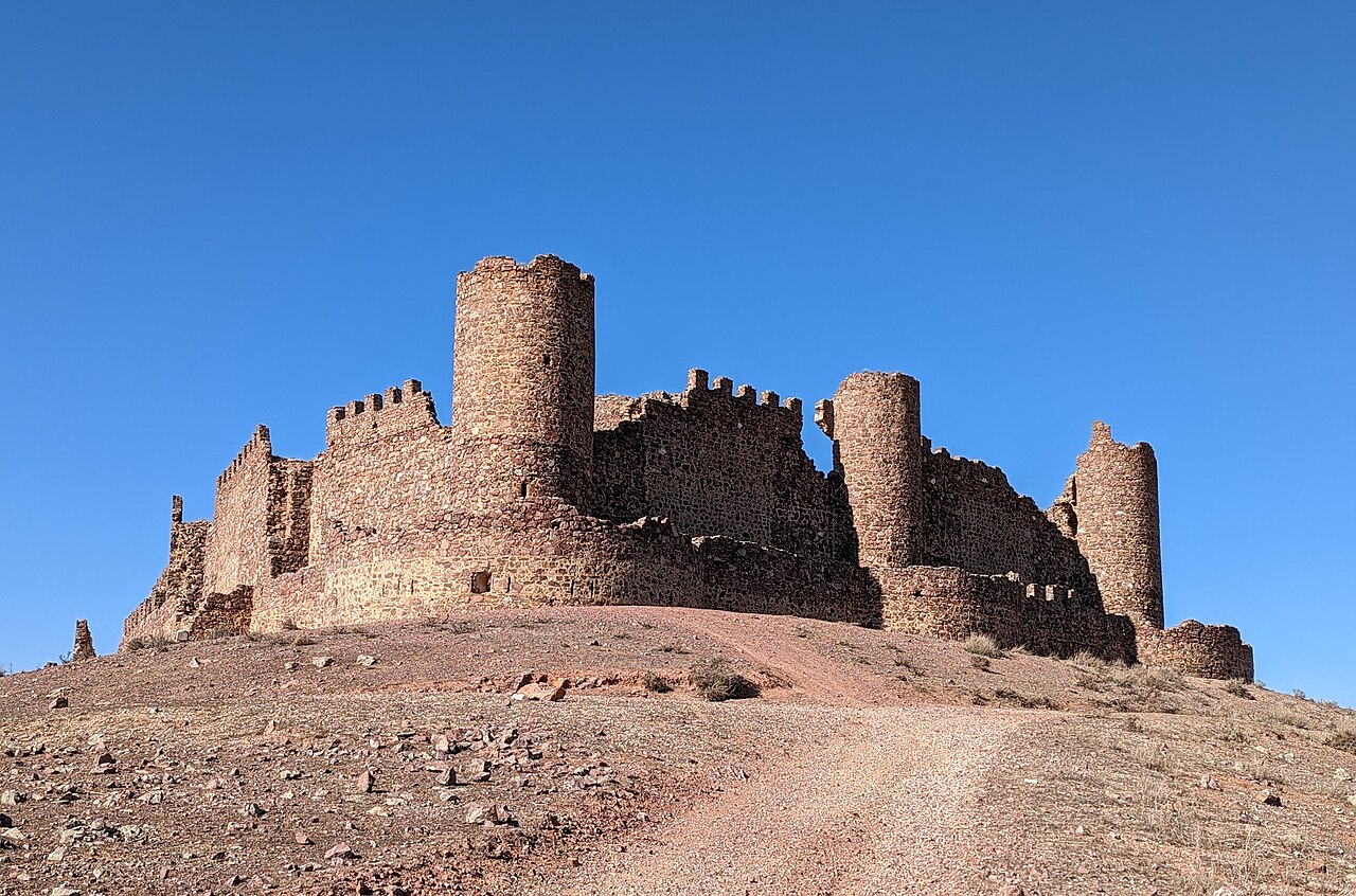 Castle of Almonacid in Spain