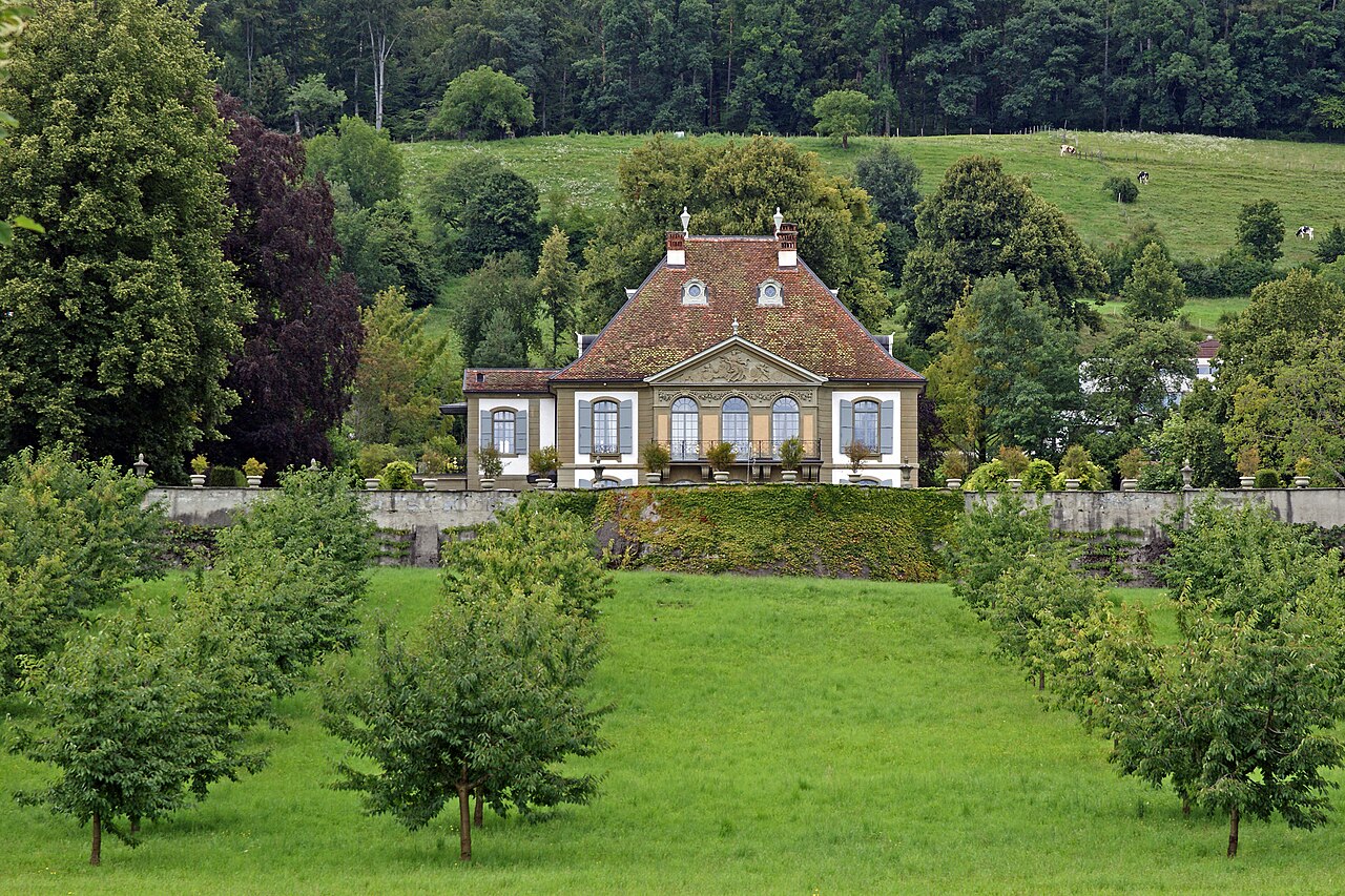 Gümligen Castle in Zwitserland