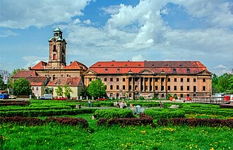 Castle and palace complex in Żary