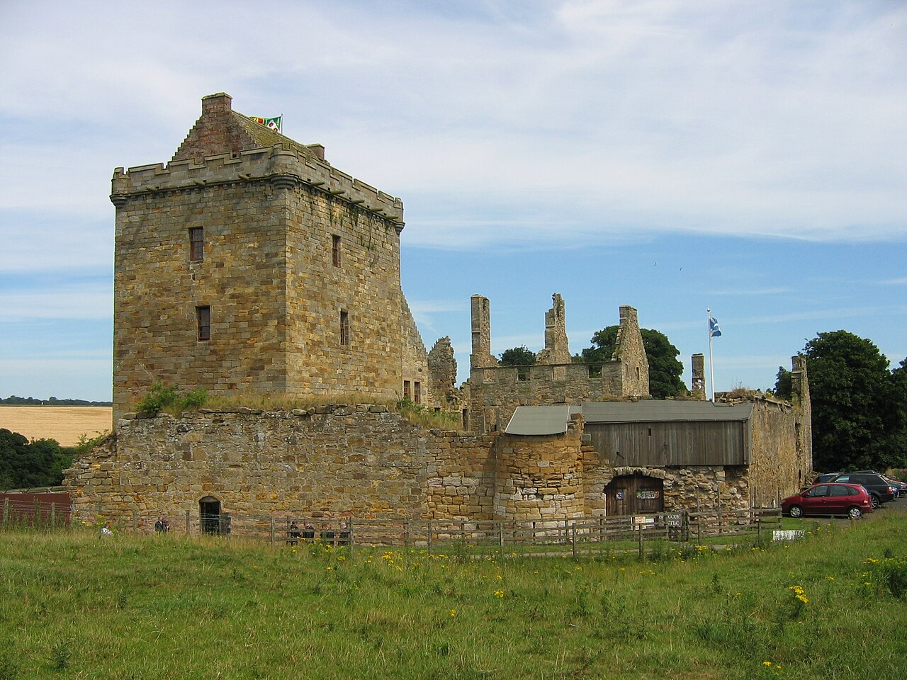 Balgonie Castle in Scotland