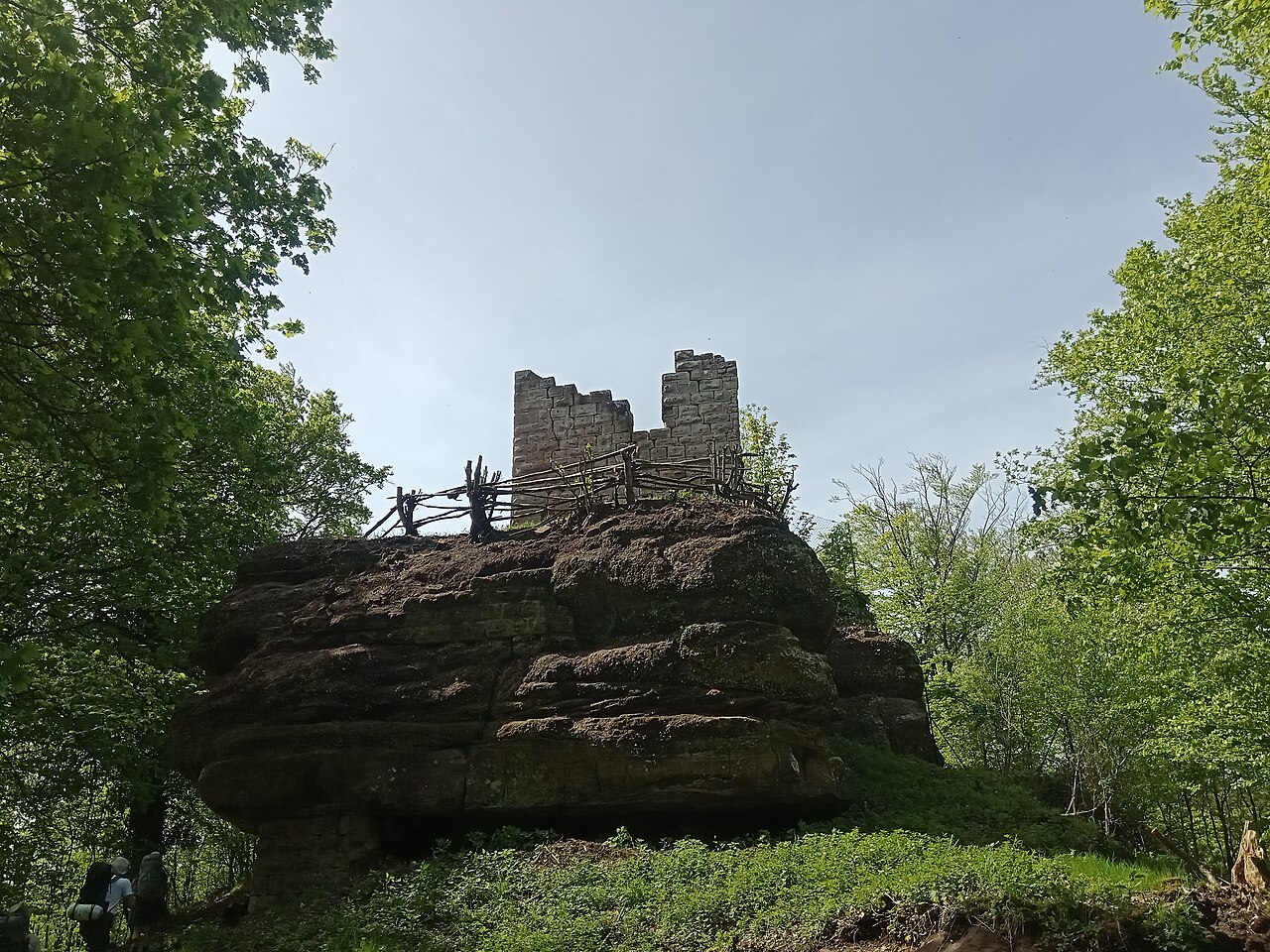 Château du Petit-Geroldseck in Frankrijk