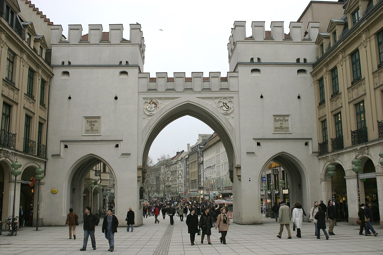 Karlstor (Munich) in Germany