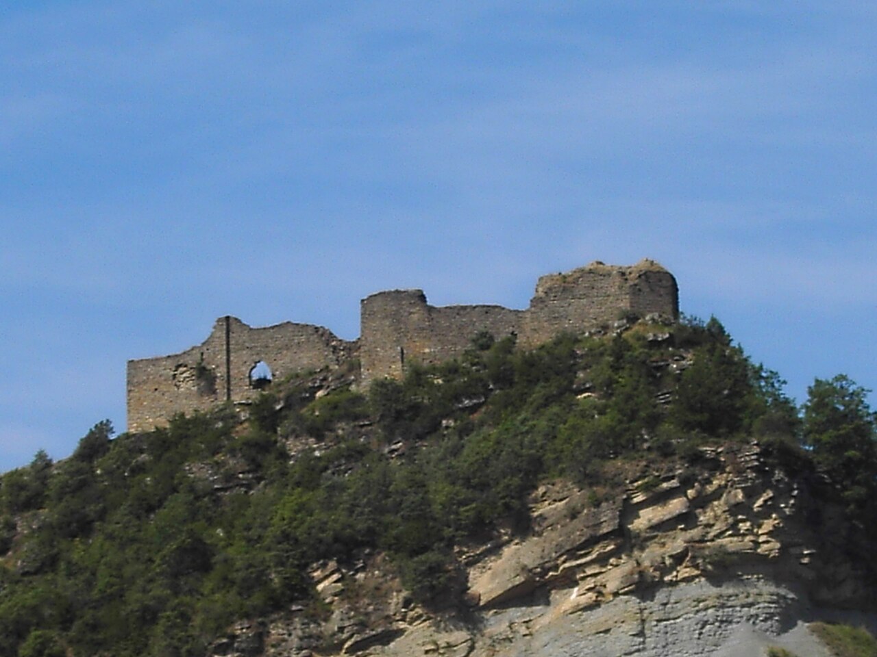 Castillo de Boltaña in Spanje