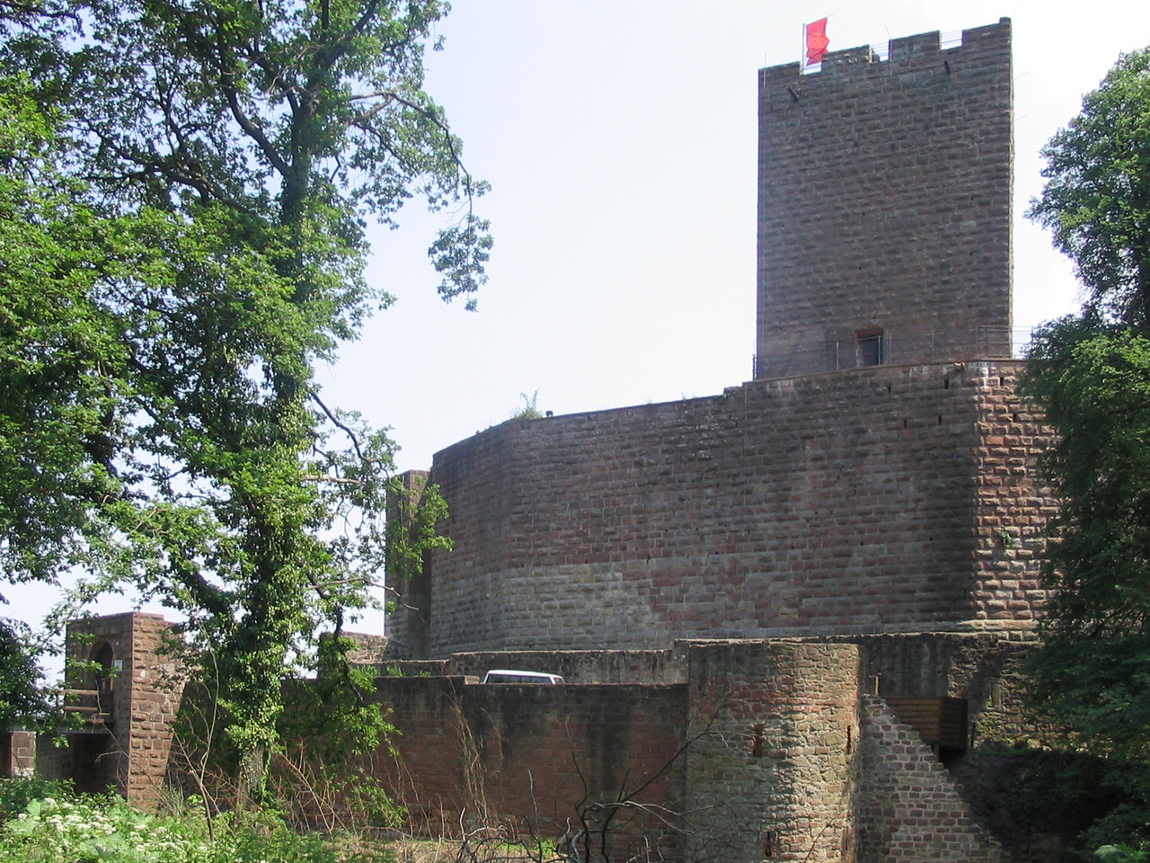 Landeck Castle in Germany