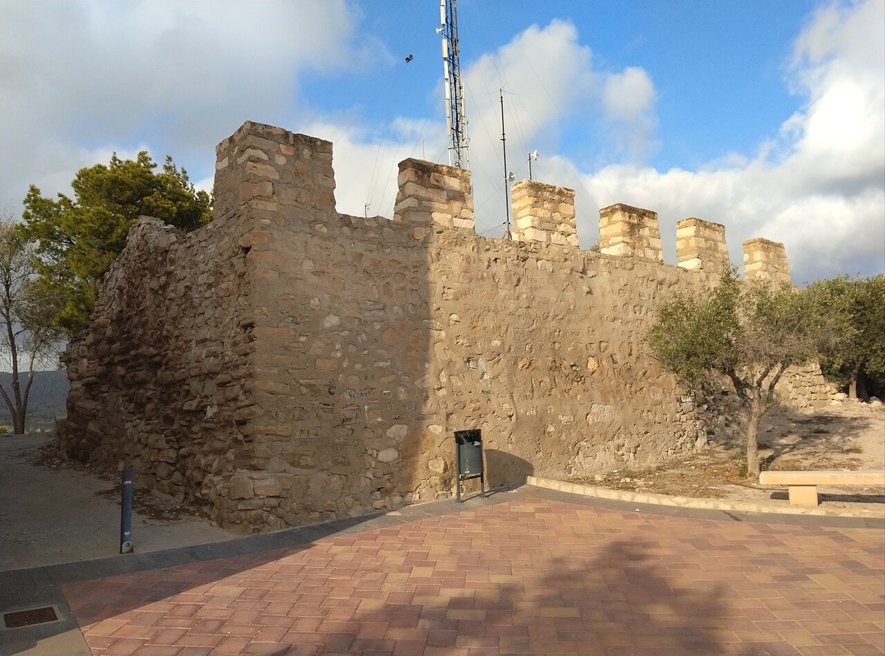 Castle of Agost in Spain