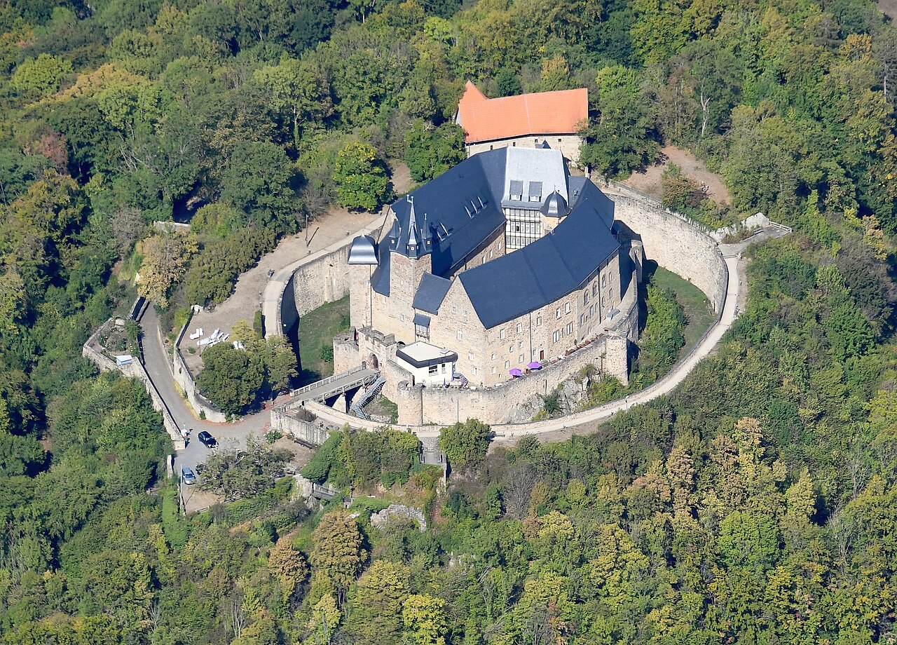 Spangenberg Castle w Niemczech