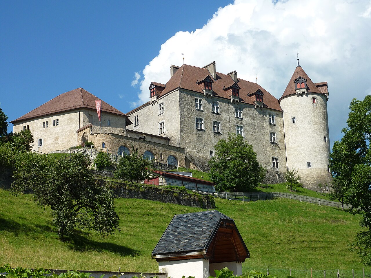 Castle of the counts of Gruyères（スイス）