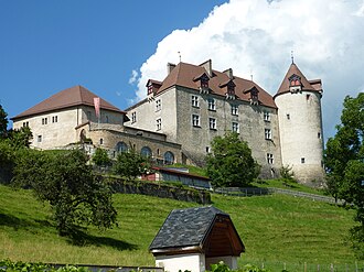 Castle of the counts of Gruyères
