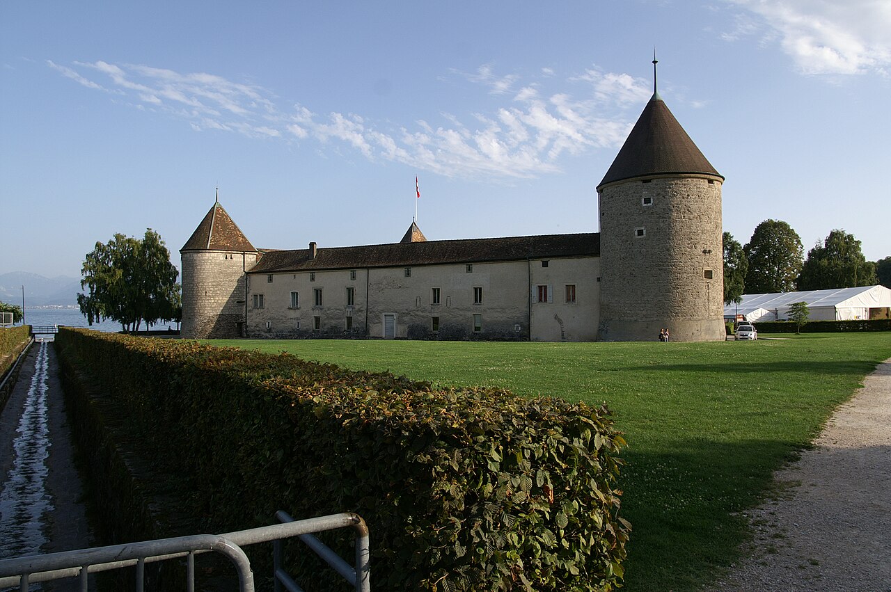 Schloss Rolle in der Schweiz