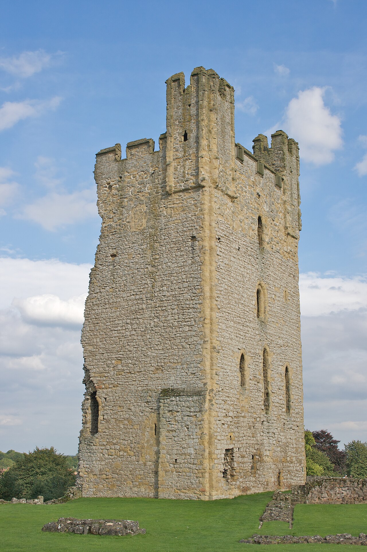 Helmsley Castle in England