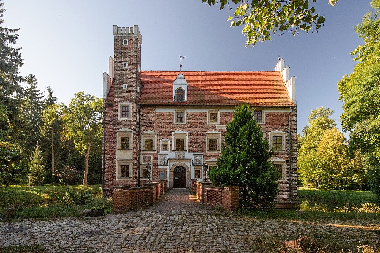 Wojnowice Castle in Poland