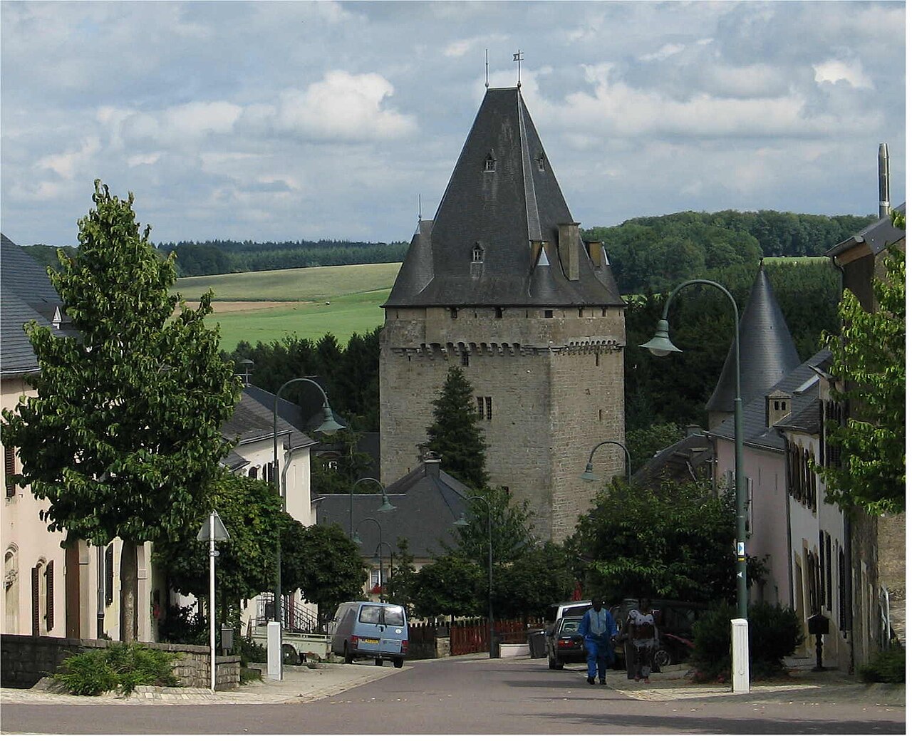 Hollenfels Castle in Luxembourg