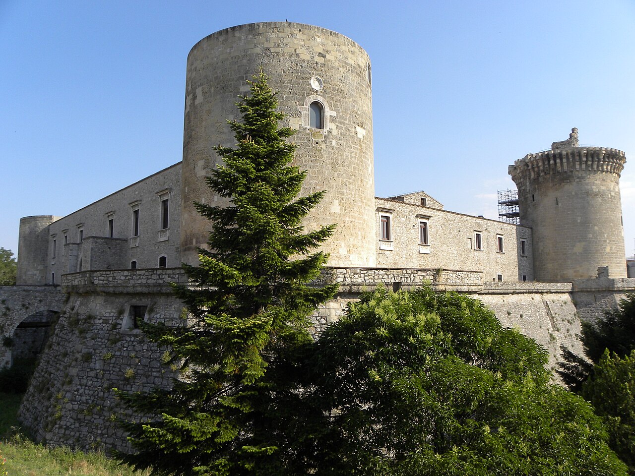 Aragonese Castle (Venosa) in Italy