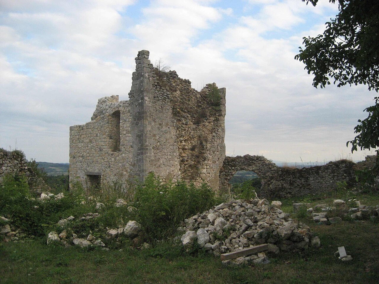 Burg Zrin in Kroatien