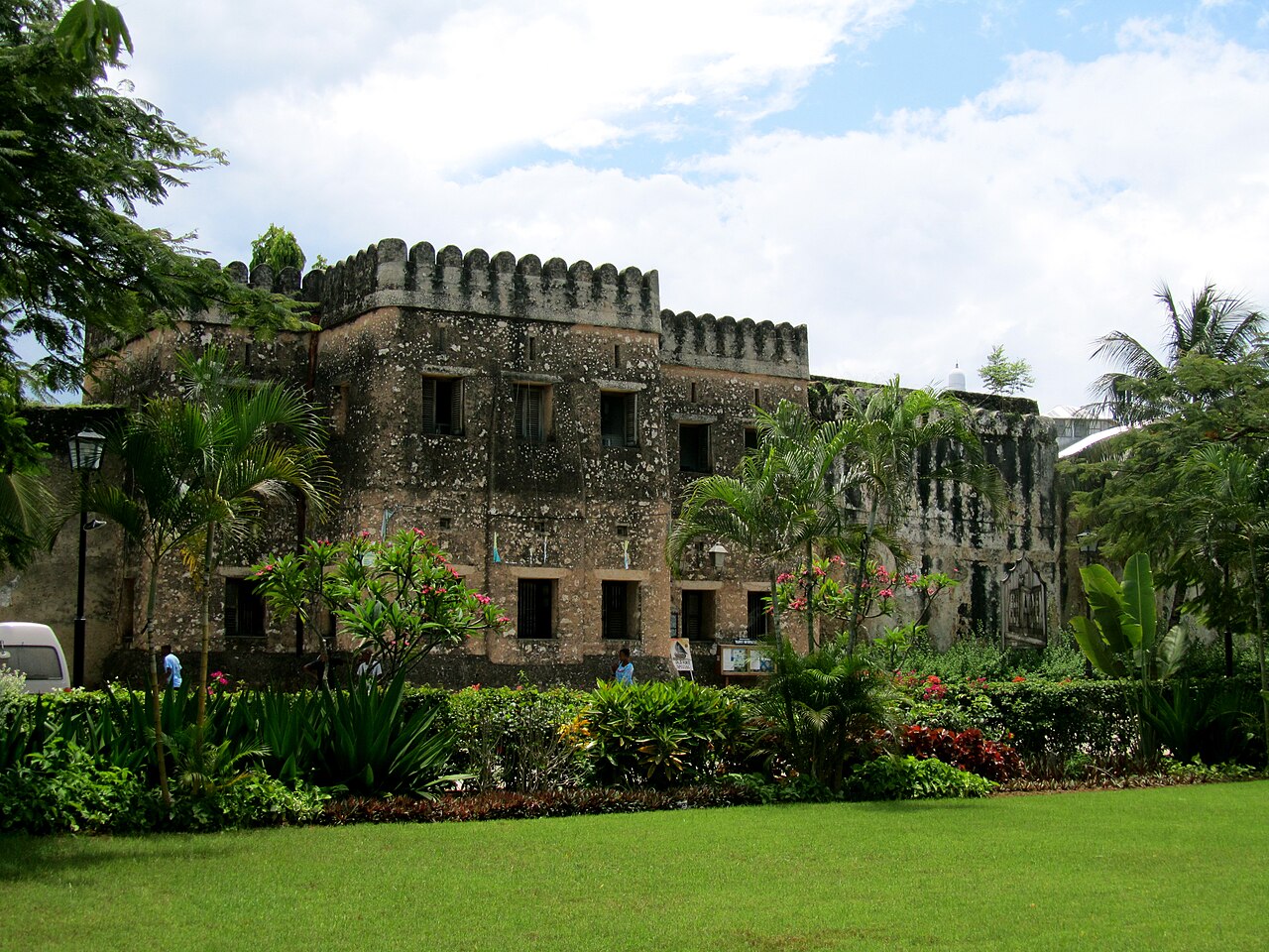 Old Fort of Zanzibar in Tanzania