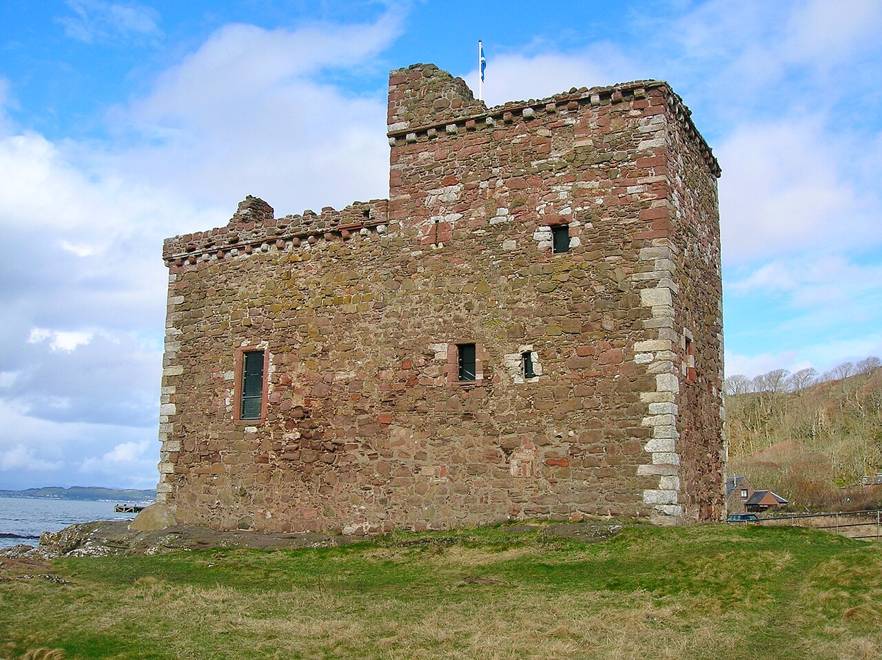 Portencross Castle en Escocia