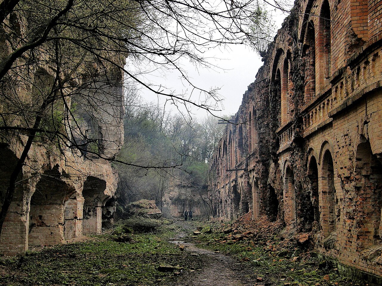 Tarakanivskiy Fort in Ukraine