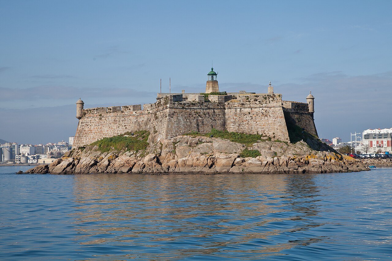 Castillo de San Antón in Spain