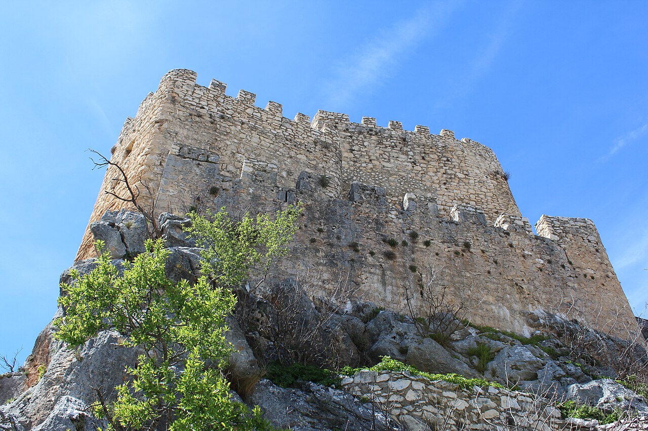 Castillo de Albanchez de Mágina w Hiszpanii
