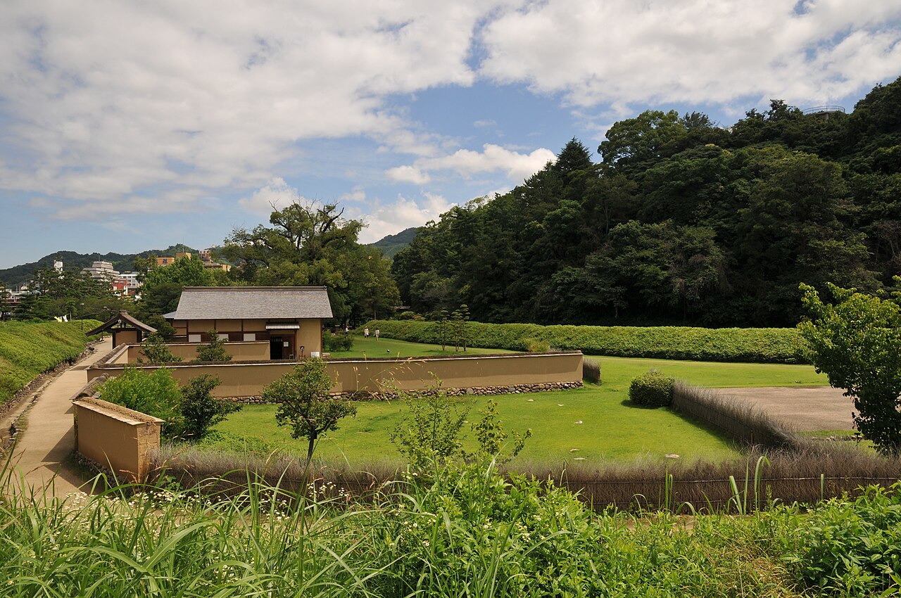 Yuzuki Castle in Japan