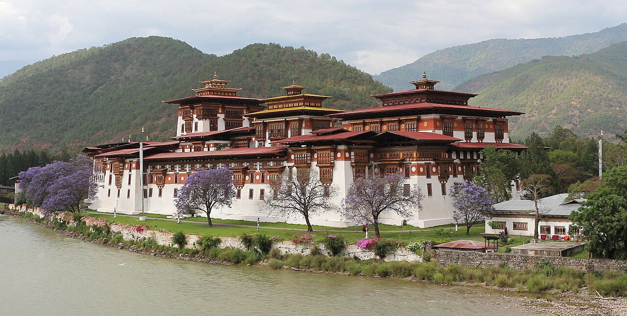 Punakha Dzong in Bhutan