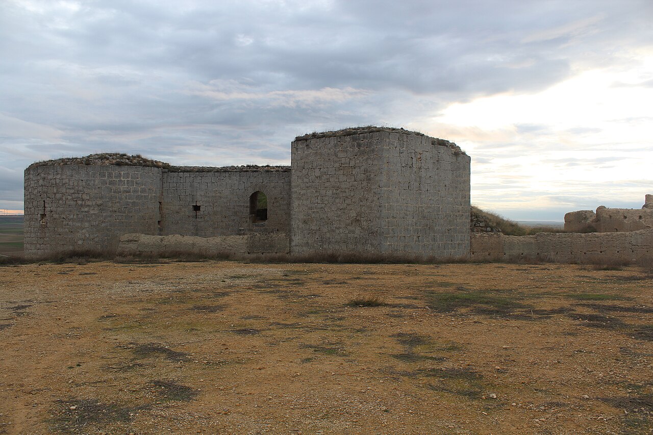 Castle of Torremormojón in Spain