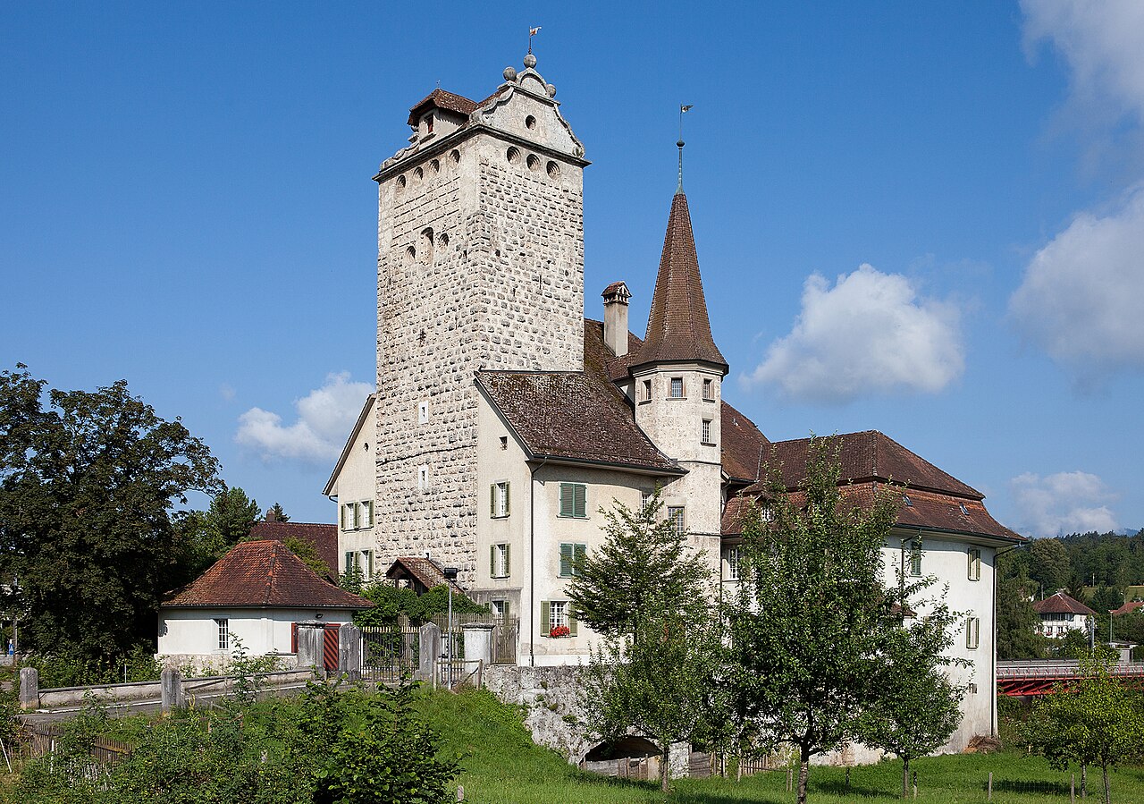 Aarwangen Castle in Switzerland