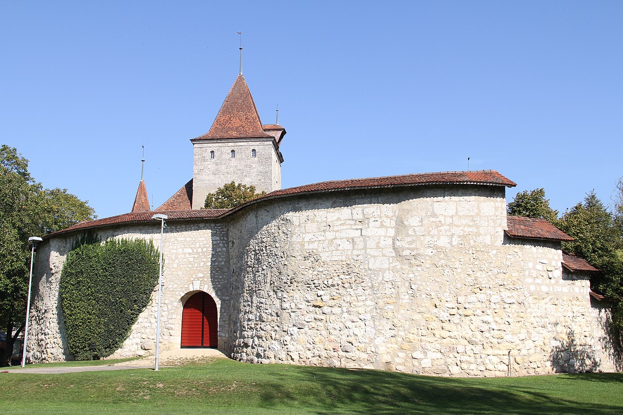 Nidau Castle in Switzerland