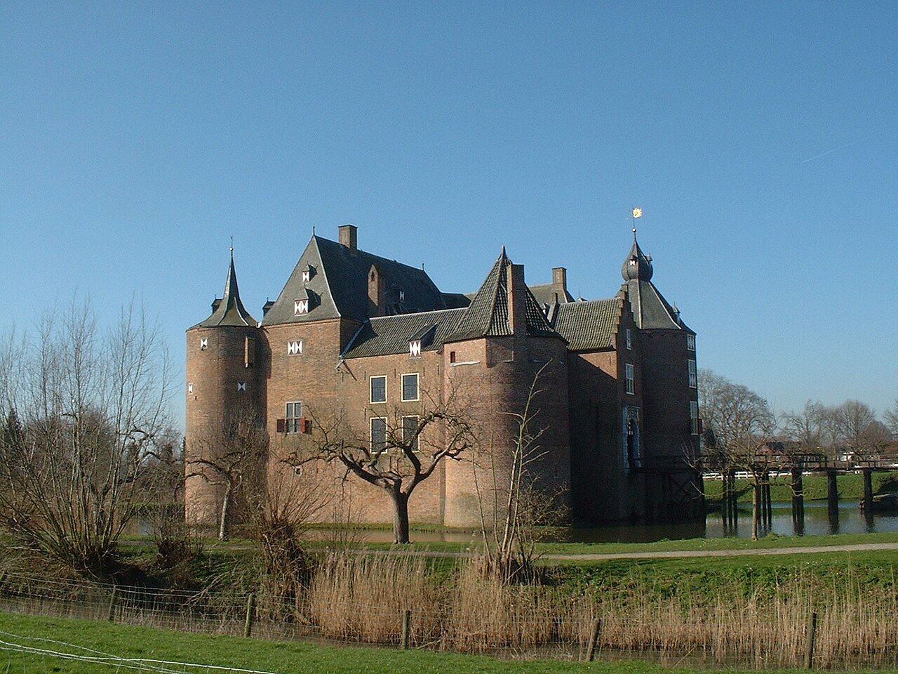 Ammersoyen Castle（オランダ）
