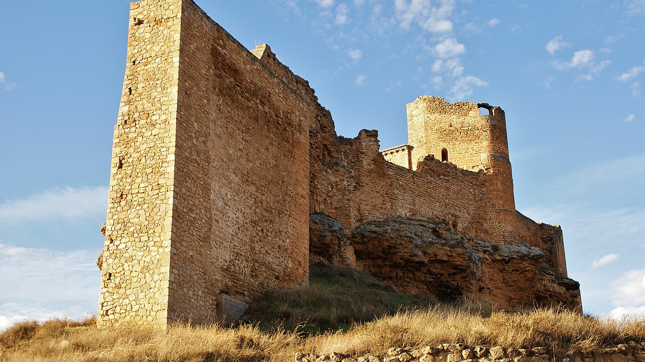 Castle of Zorita de los Canes-Alcazaba de Zorita in Spain