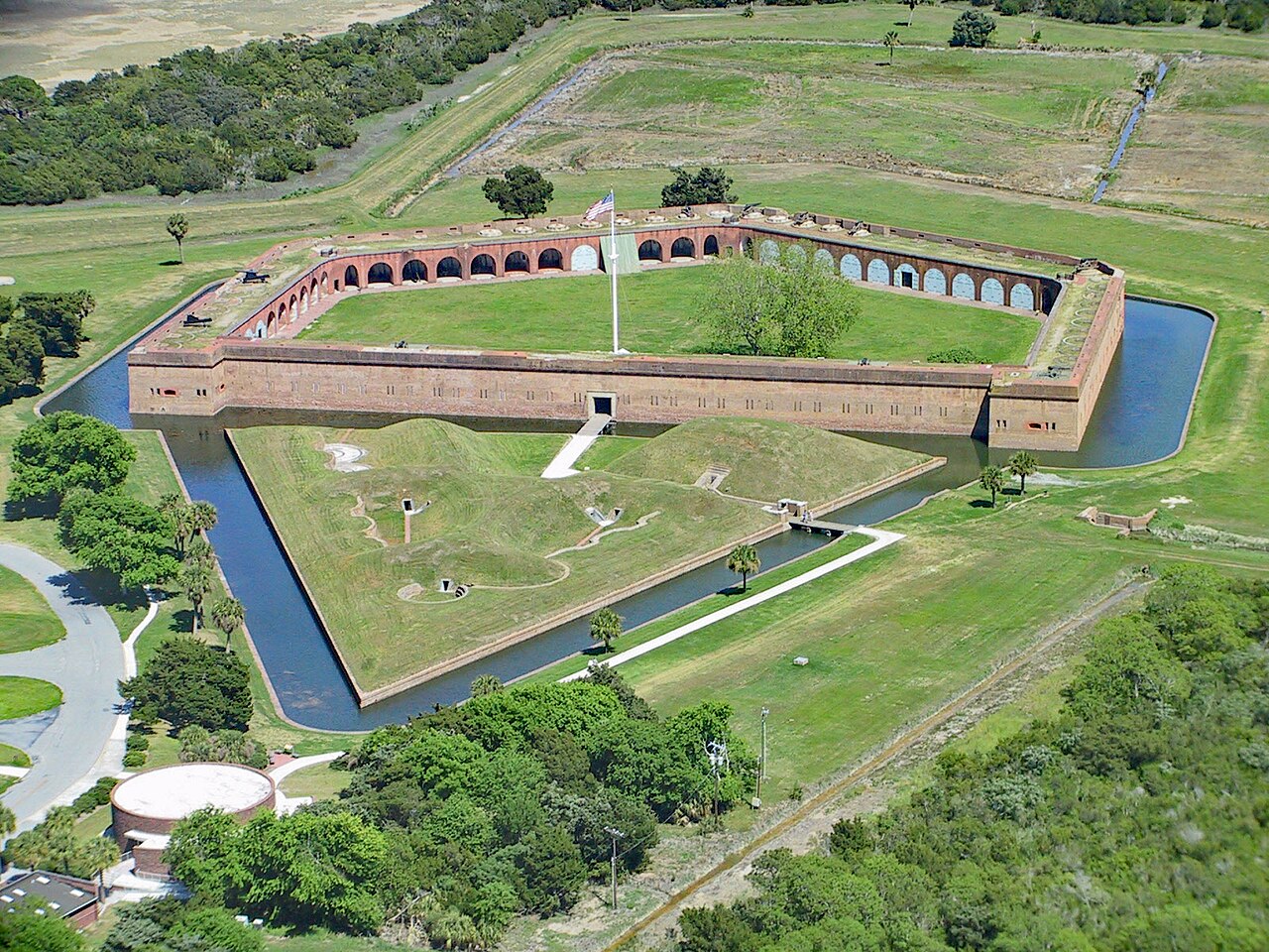 Fort Pulaski National Monument（アメリカ合衆国）