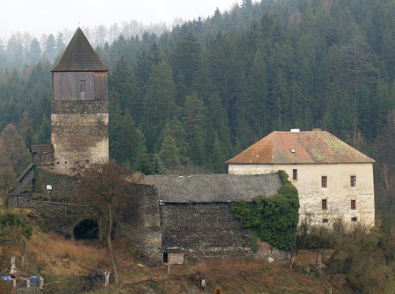 Pirkštejn Castle en Chequia