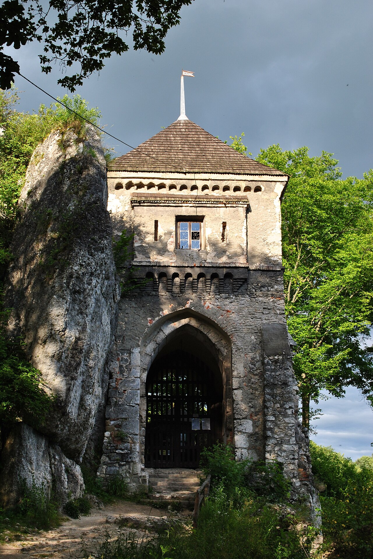 Burg Ojców in Polen
