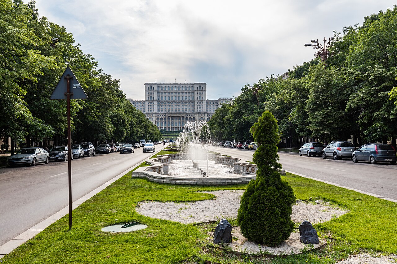 Palace of the Parliament in Romania