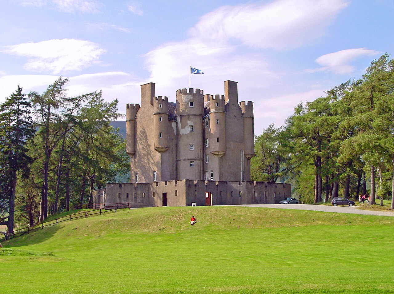 Braemar Castle in Scotland