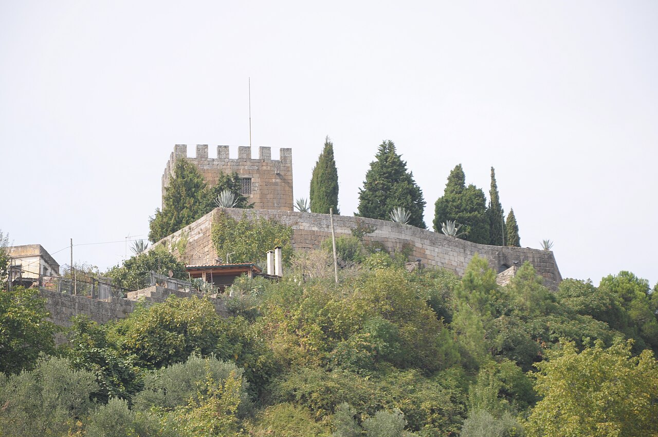 Castle of Lamego in Portugal